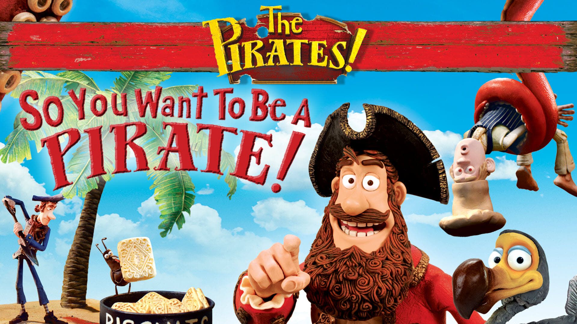 So You Want to Be a Pirate! background