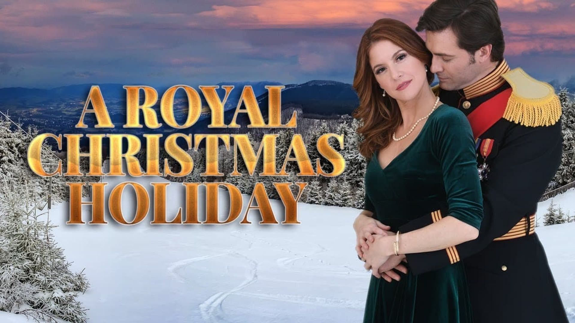 A Royal Christmas Holiday background