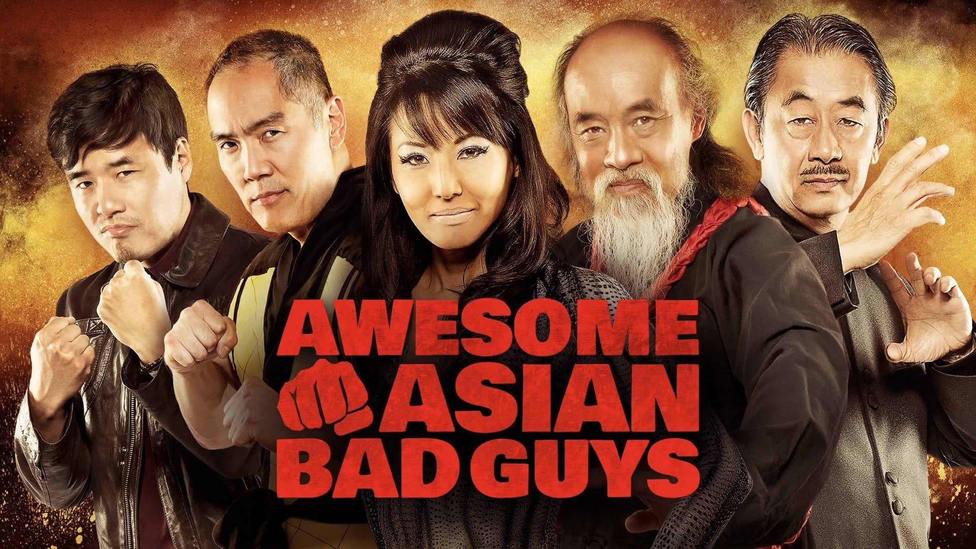 Awesome Asian Bad Guys background
