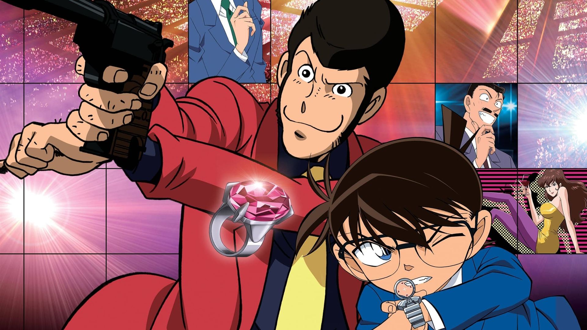Lupin III vs. Detective Conan: The Movie background