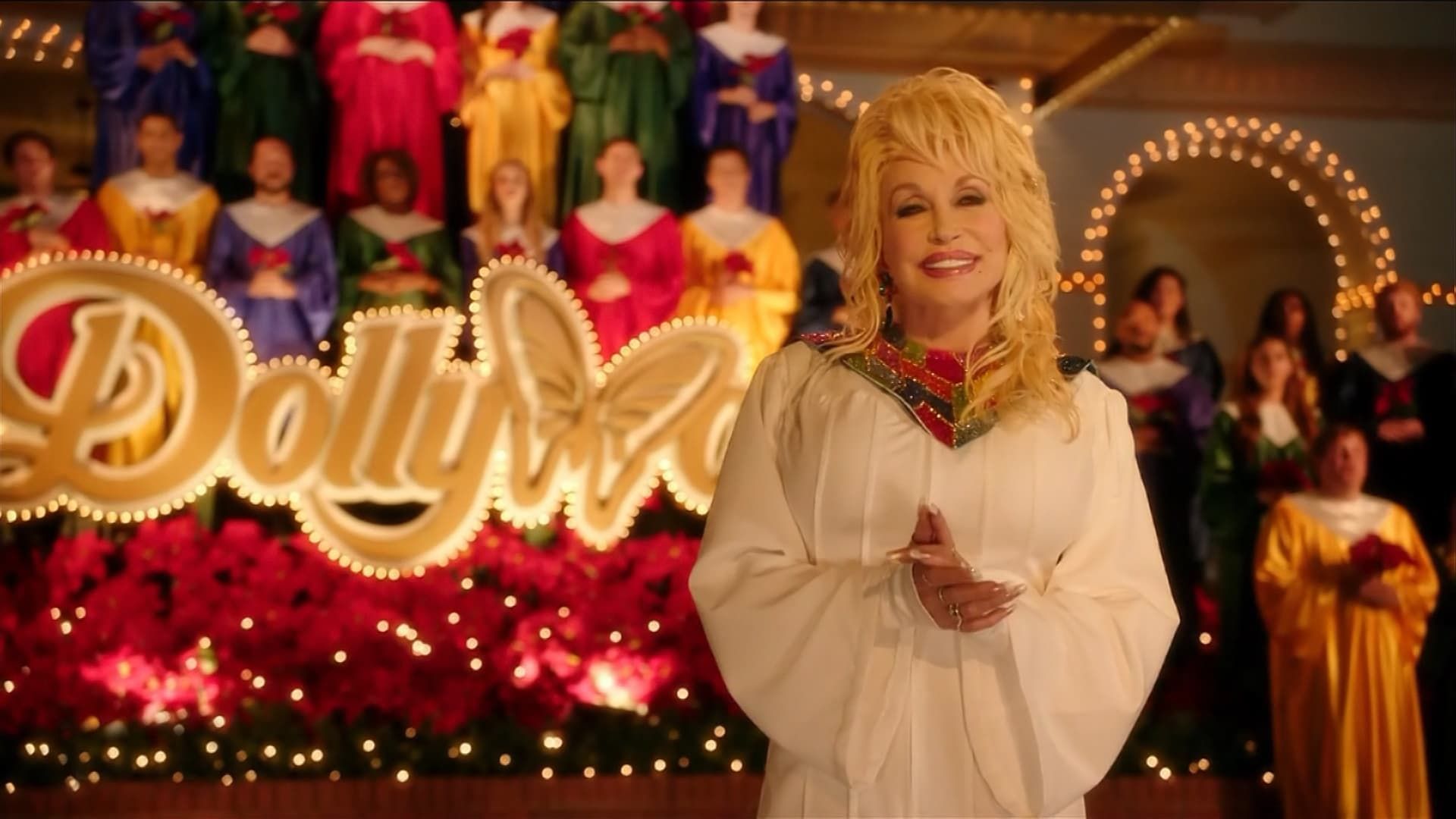 Dolly Parton's Christmas of Many Colors: Circle of Love background