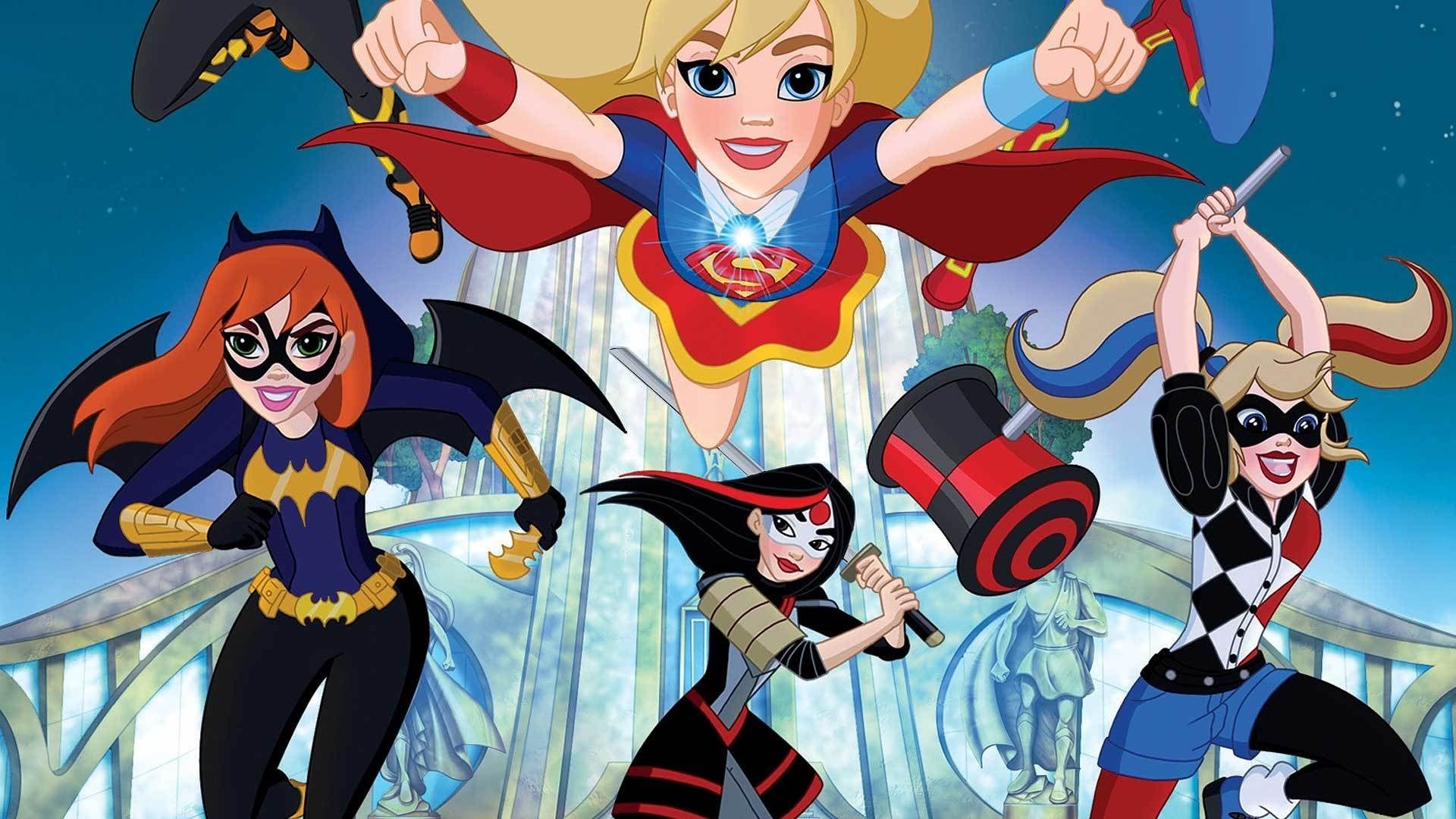 DC Super Hero Girls: Hero of the Year background