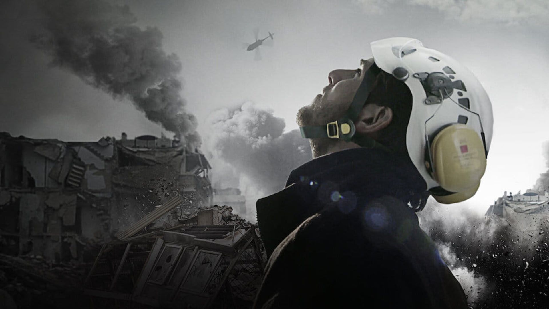 The White Helmets background