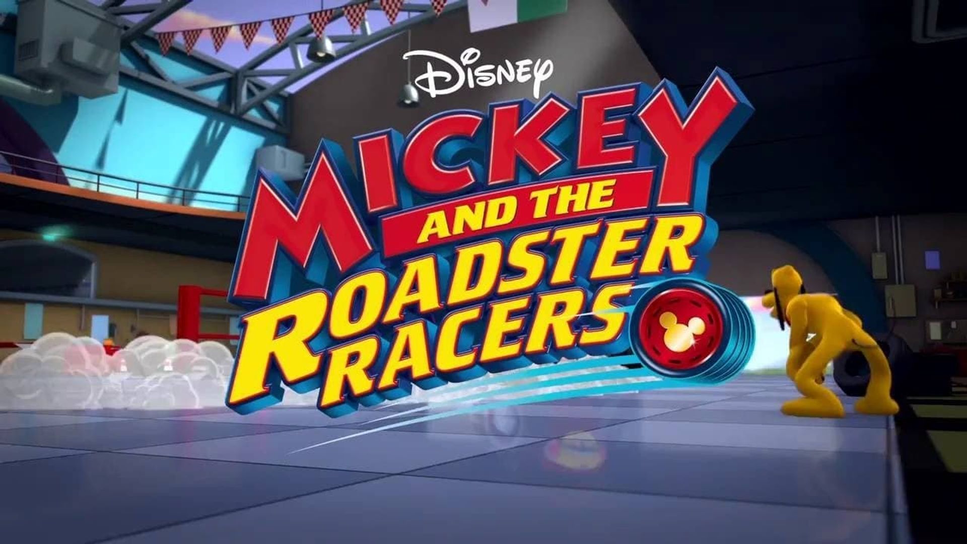 Mickey and the Roadster Racers background