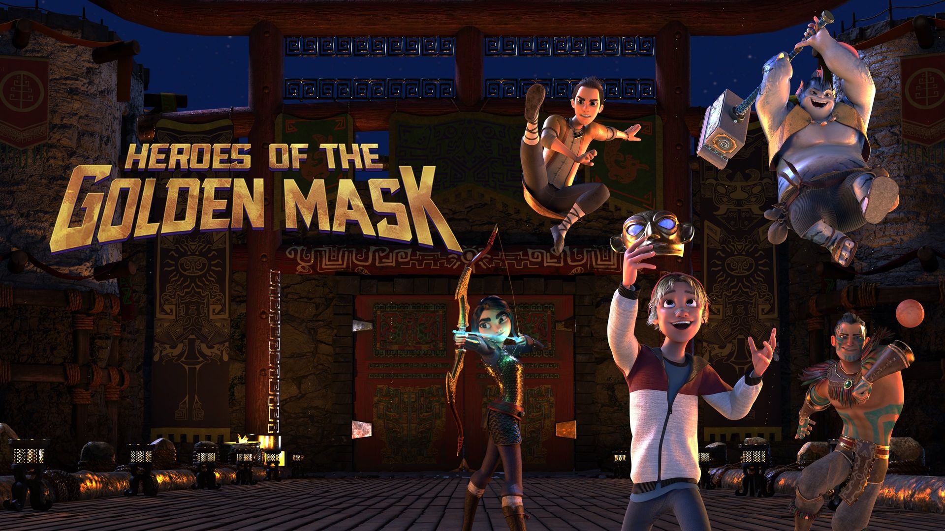 Heroes of the Golden Masks background