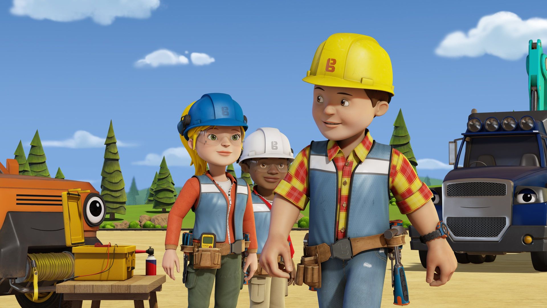Bob the Builder: Mega Machines background