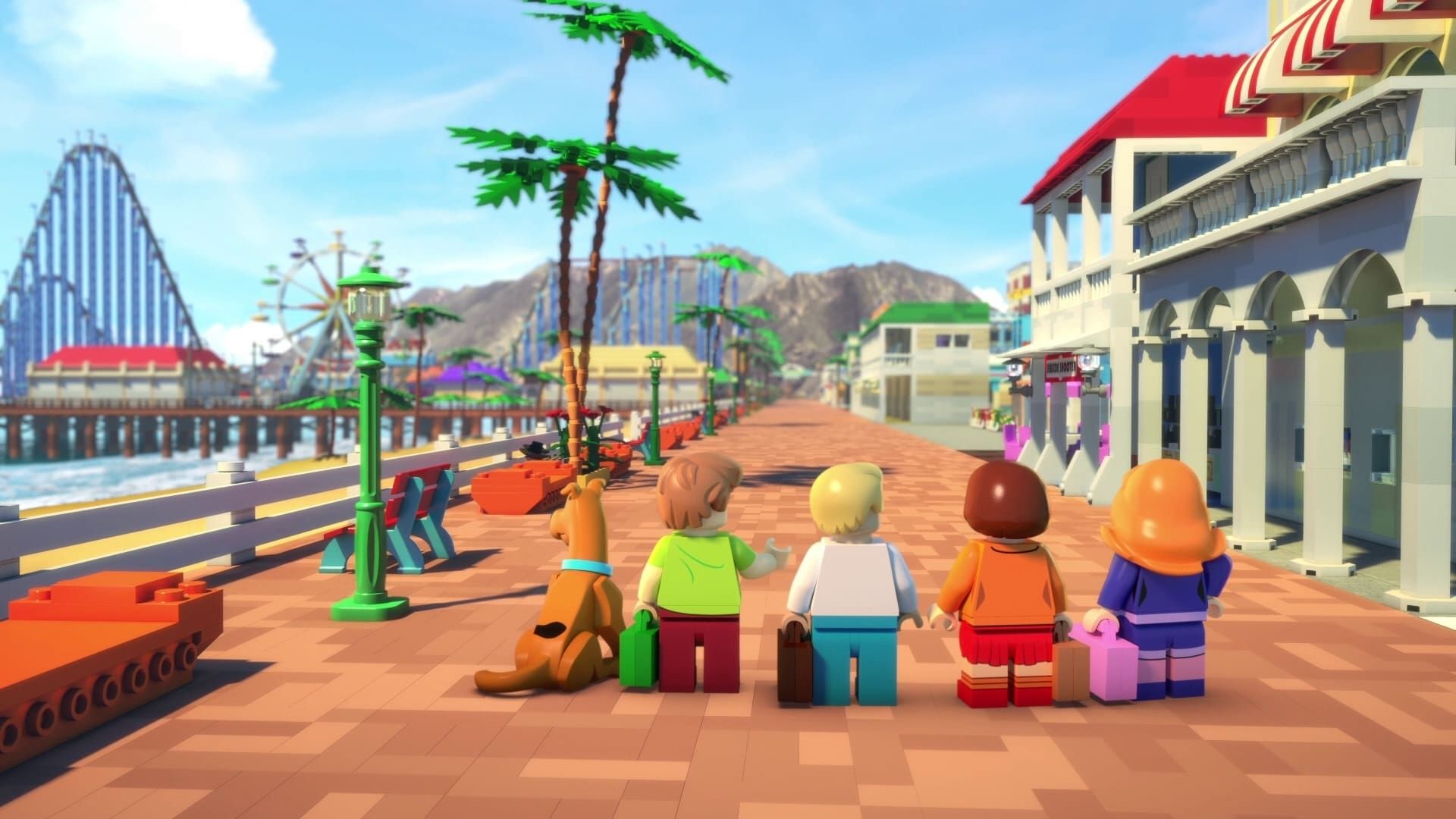 Lego Scooby-Doo! Blowout Beach Bash background
