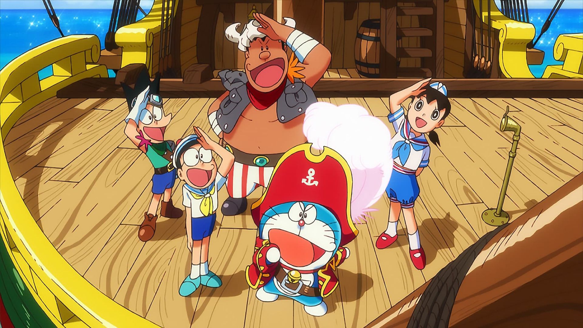 Doraemon Nobita no Takarajima background
