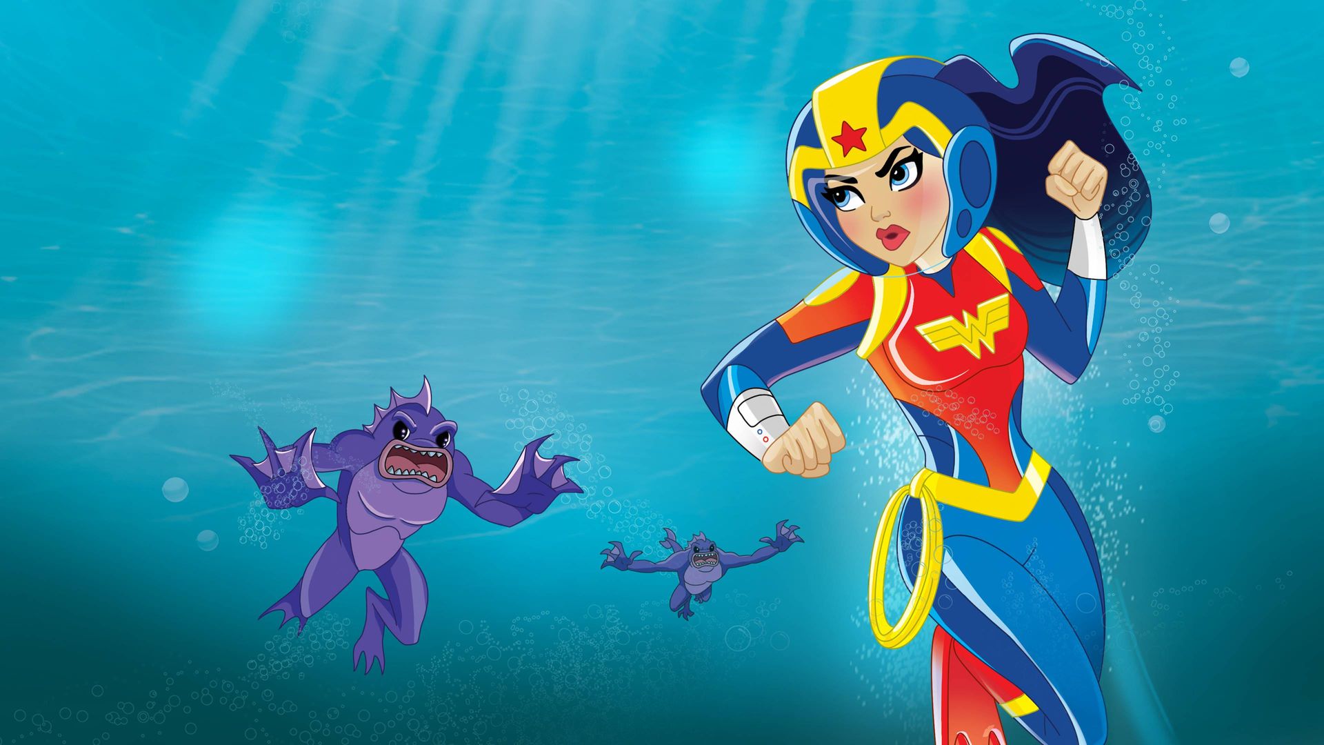 DC Super Hero Girls: Legends of Atlantis background