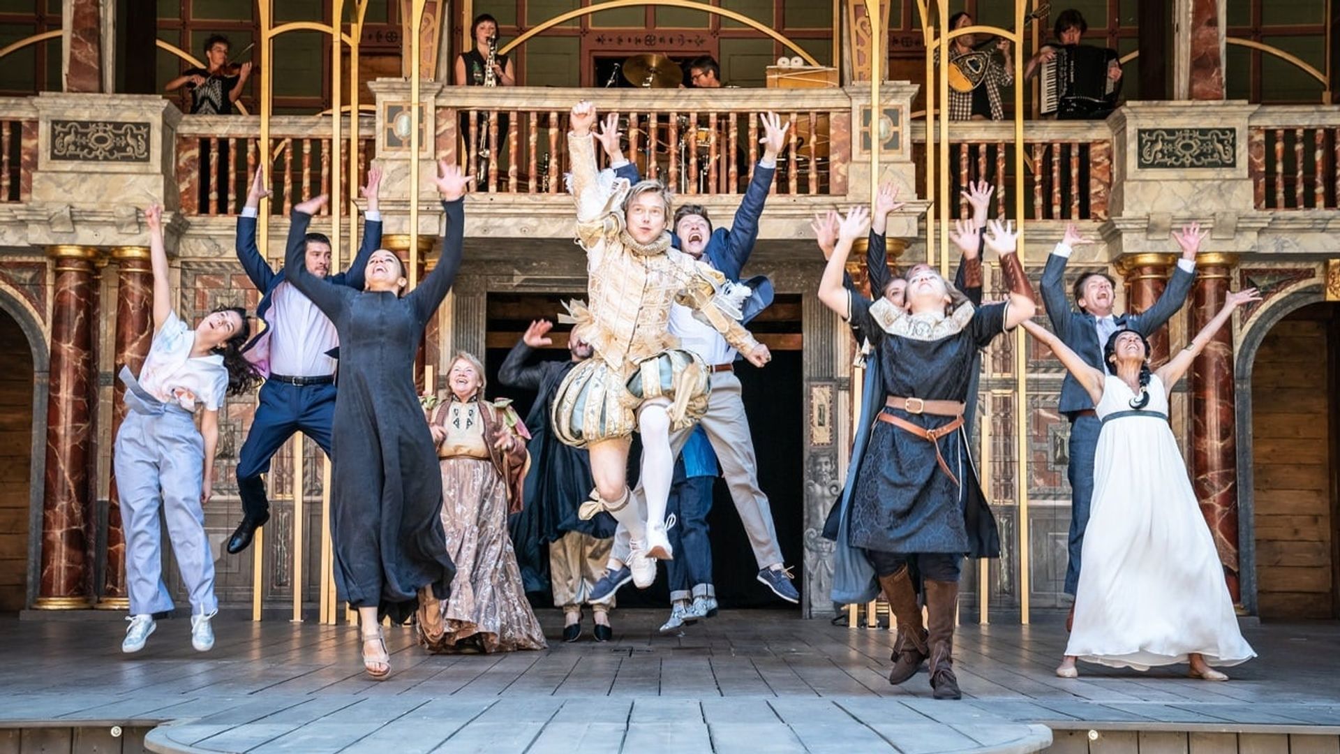 Shakespeare's Globe Theatre: The Winter's Tale background