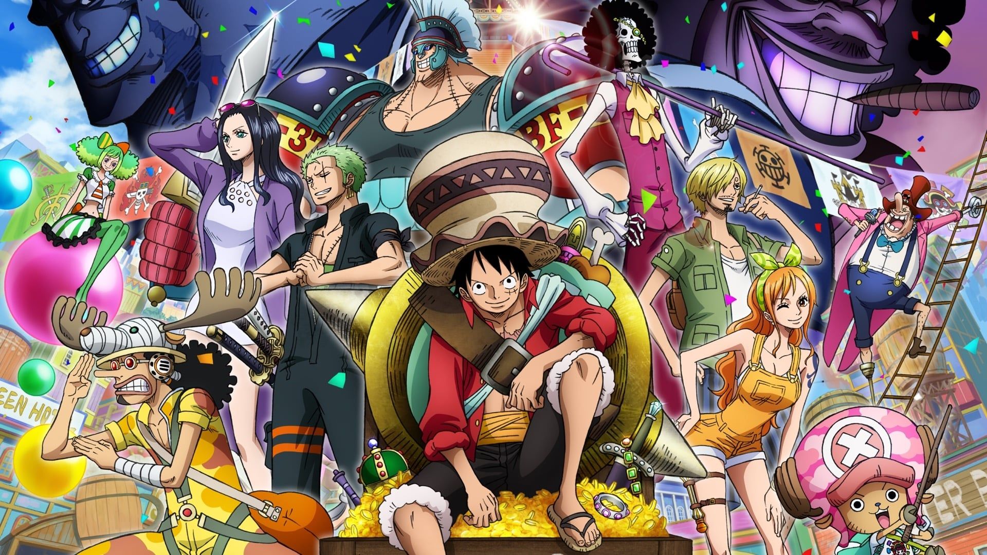 One Piece: Stampede background