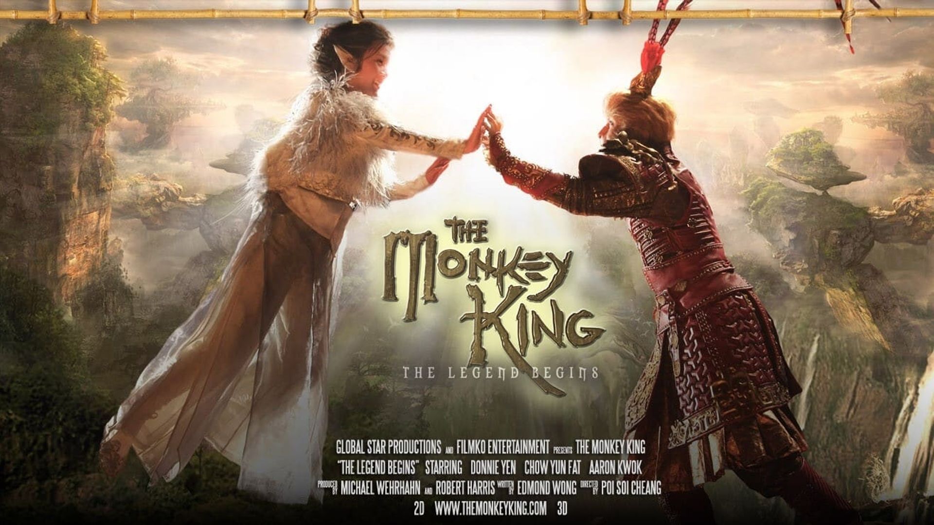 The Monkey King: The Legend Begins background