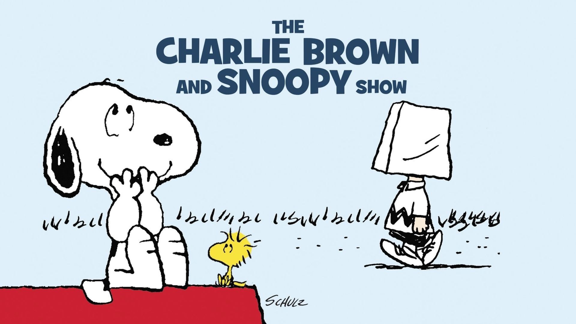 The Charlie Brown and Snoopy Show background