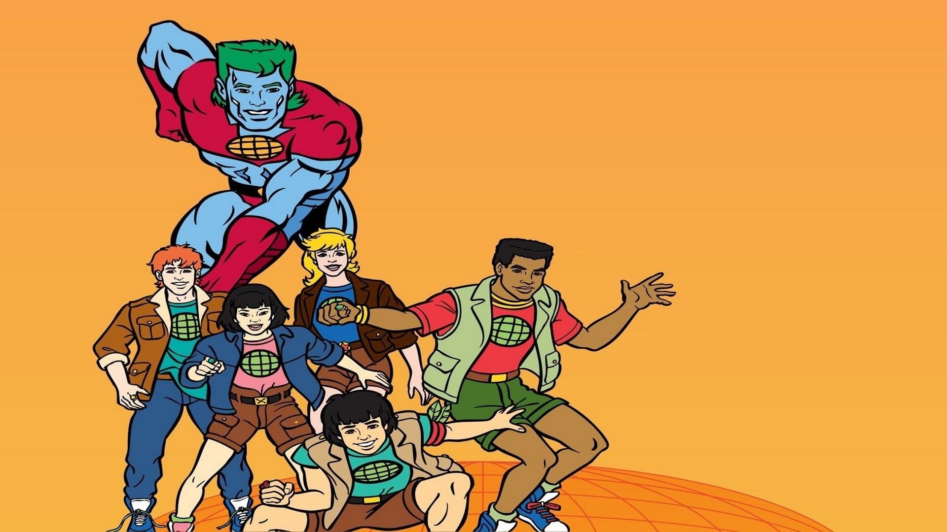 Captain Planet and the Planeteers background