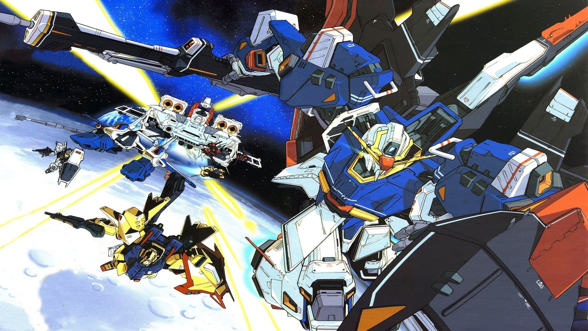 Mobile Suit Zeta Gundam background