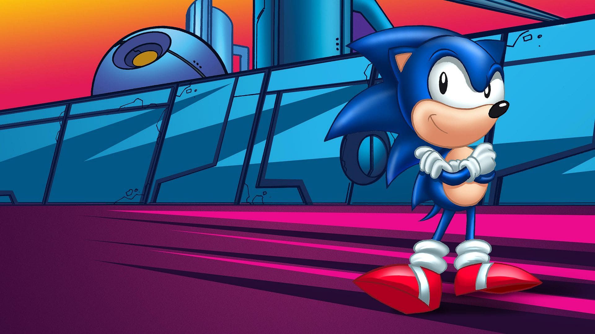 Adventures of Sonic the Hedgehog background
