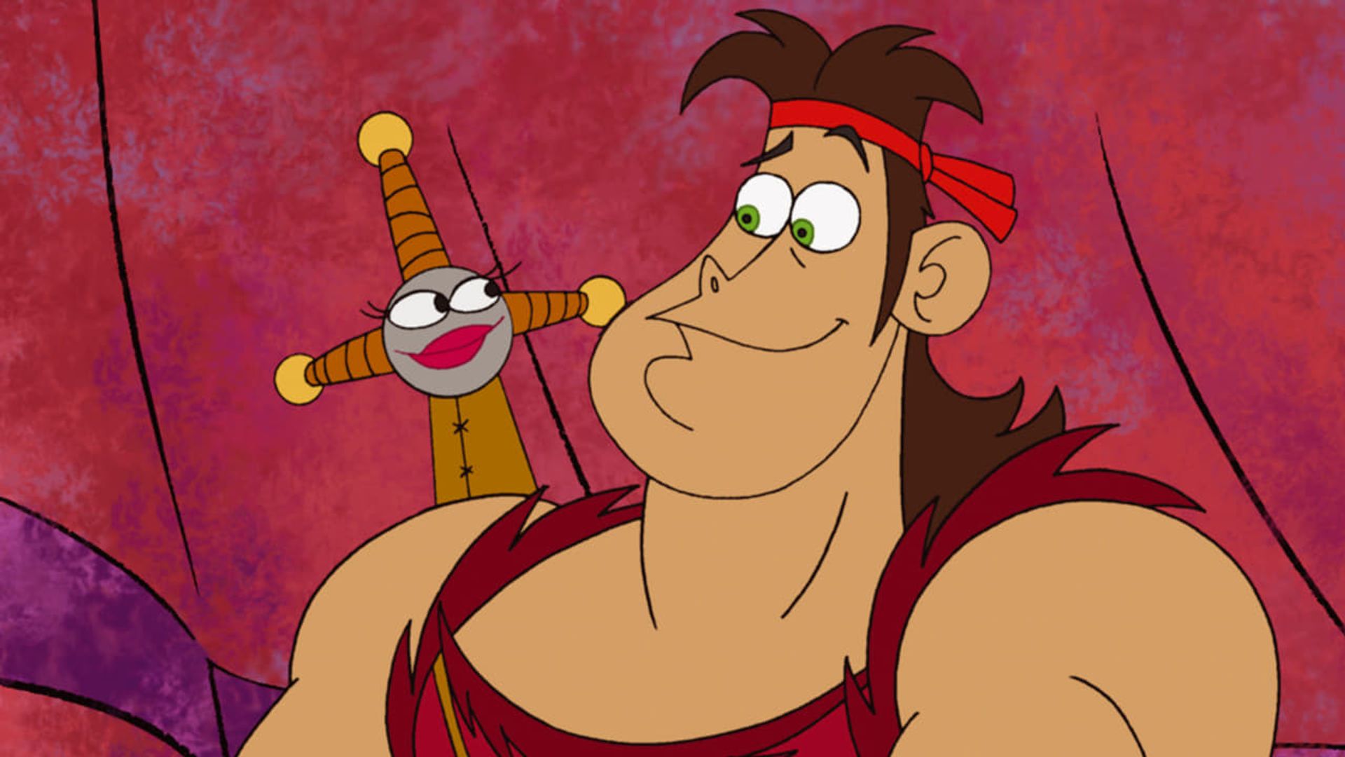 Dave the Barbarian background