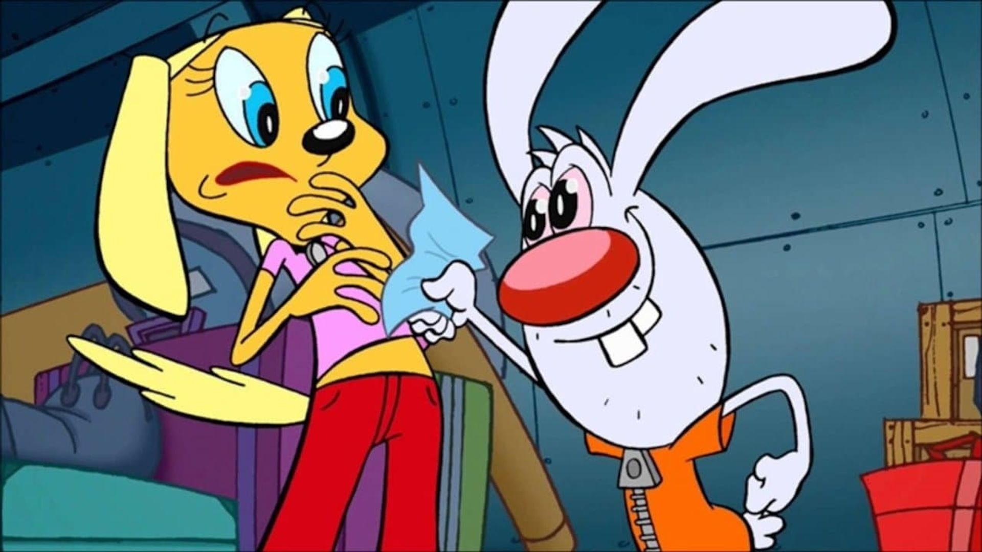 Brandy &amp; Mr. Whiskers background