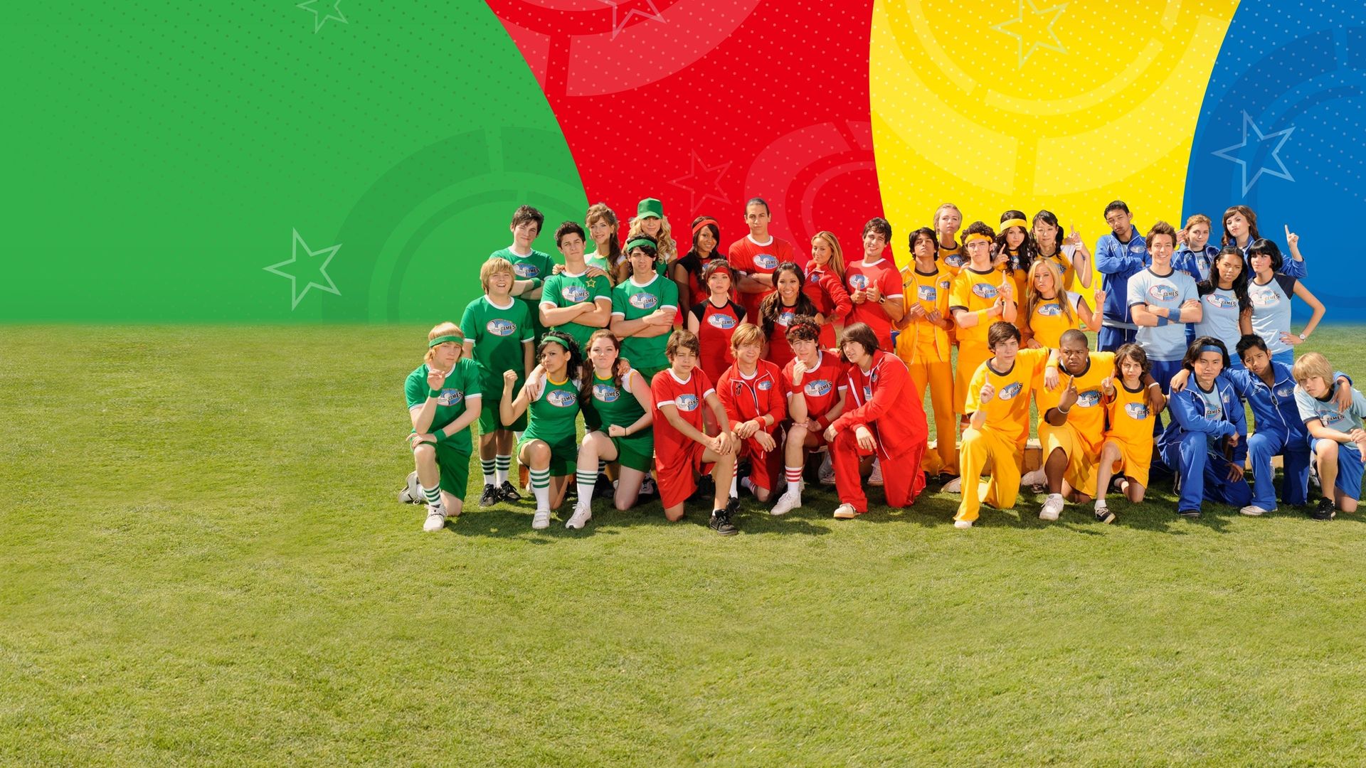 The Disney Channel Games background