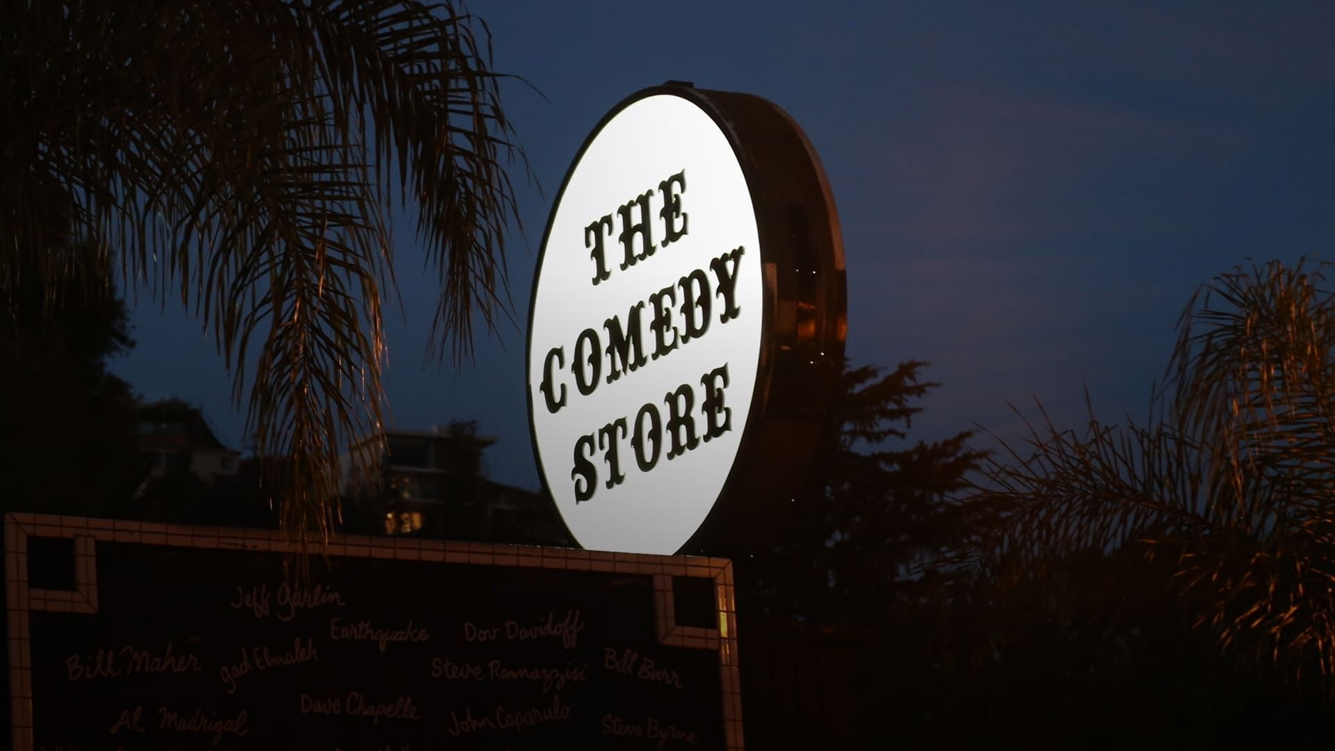 The Comedy Store background