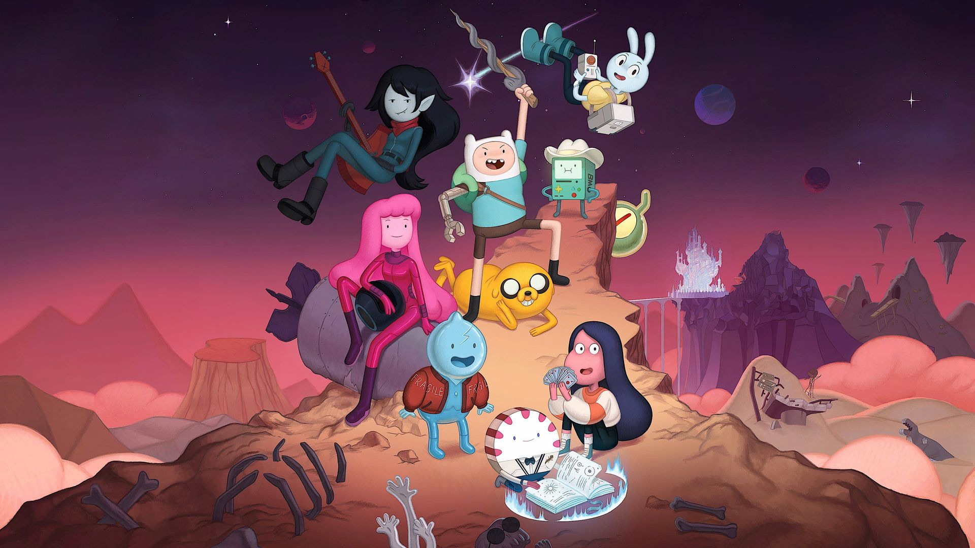 Adventure Time: Distant Lands background