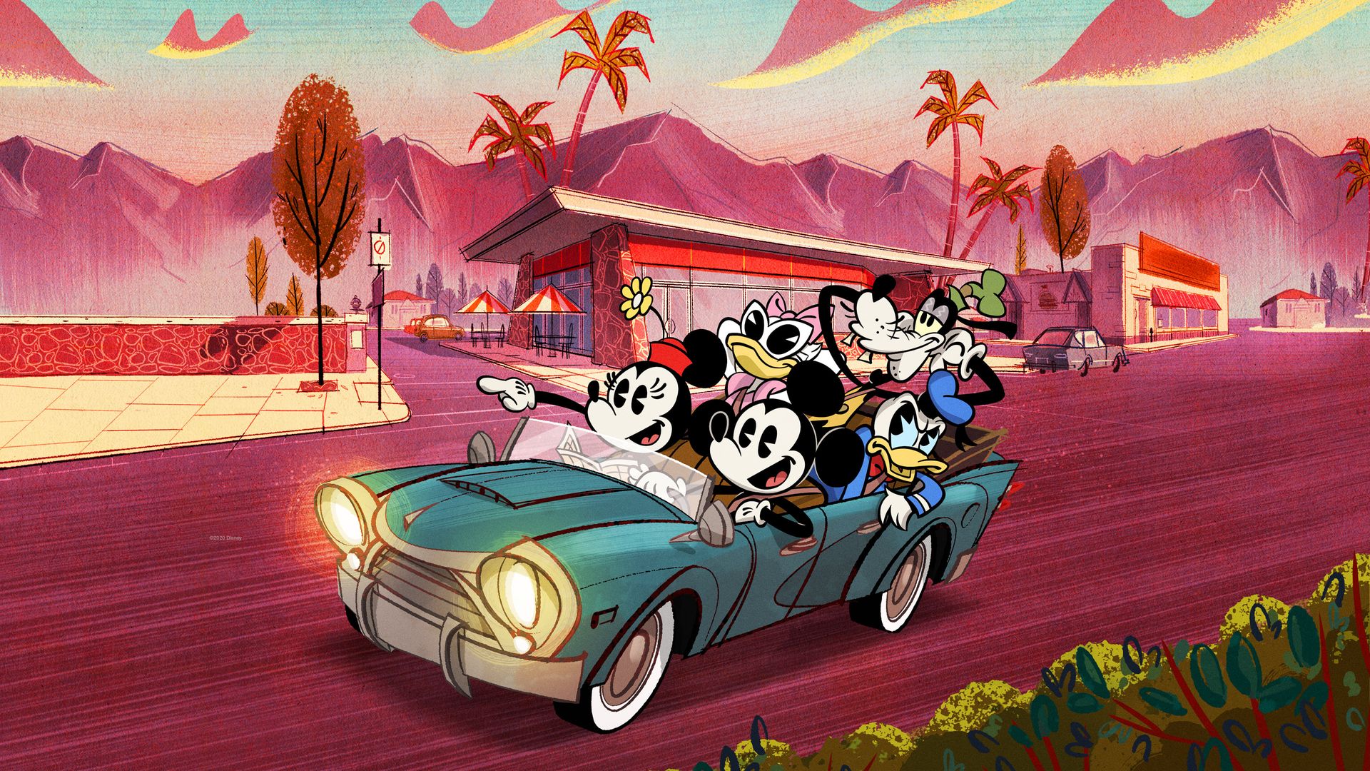 The Wonderful World of Mickey Mouse background