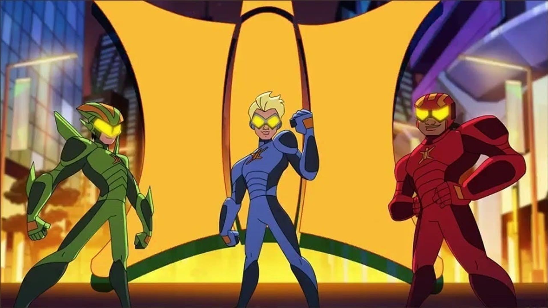 Stretch Armstrong & the Flex Fighters background