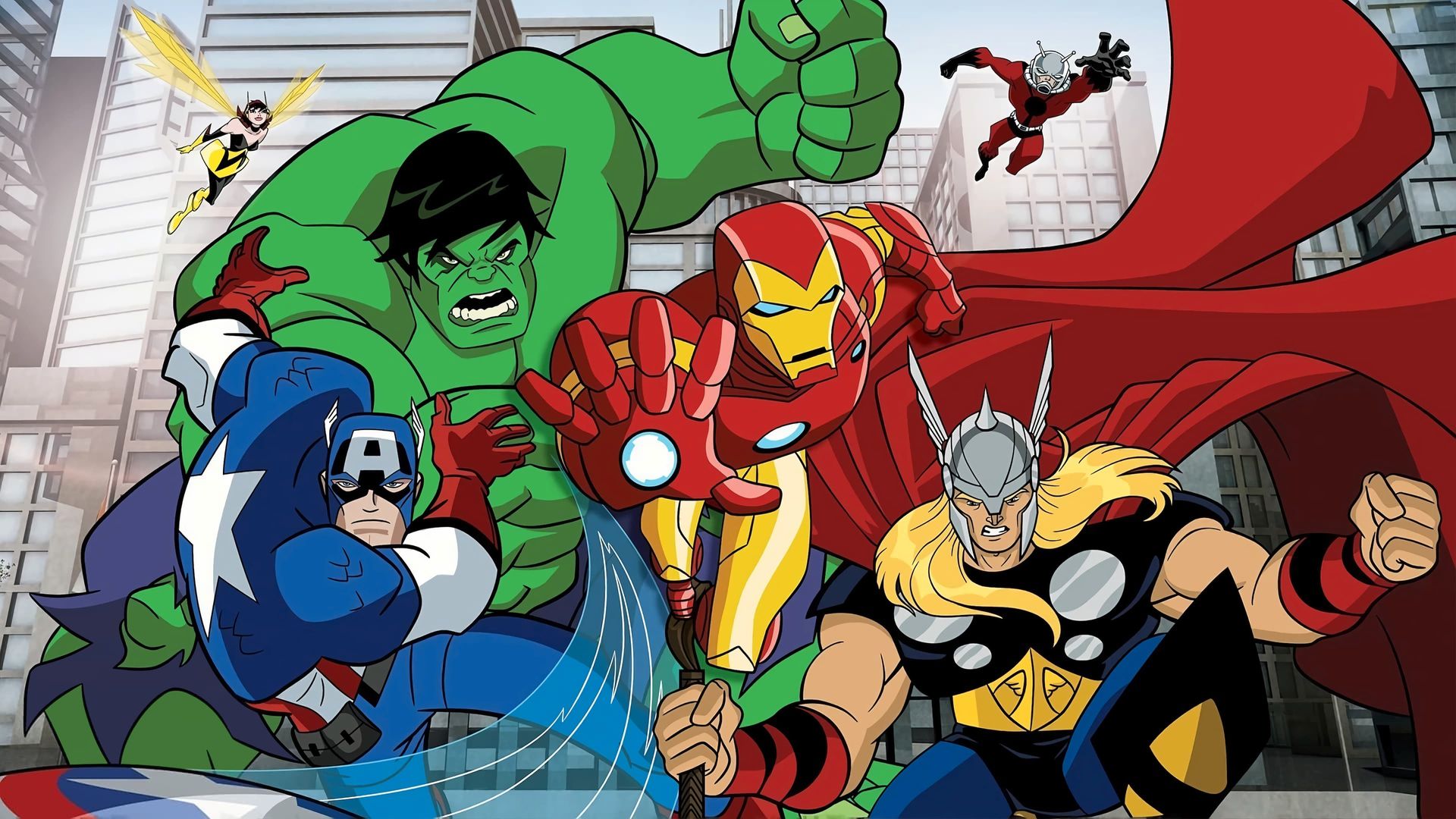 The Avengers: Earth's Mightiest Heroes background