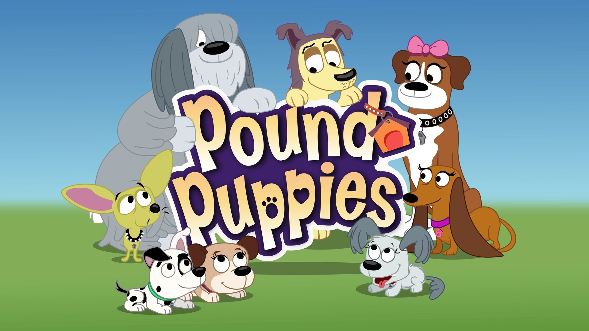 Pound Puppies background