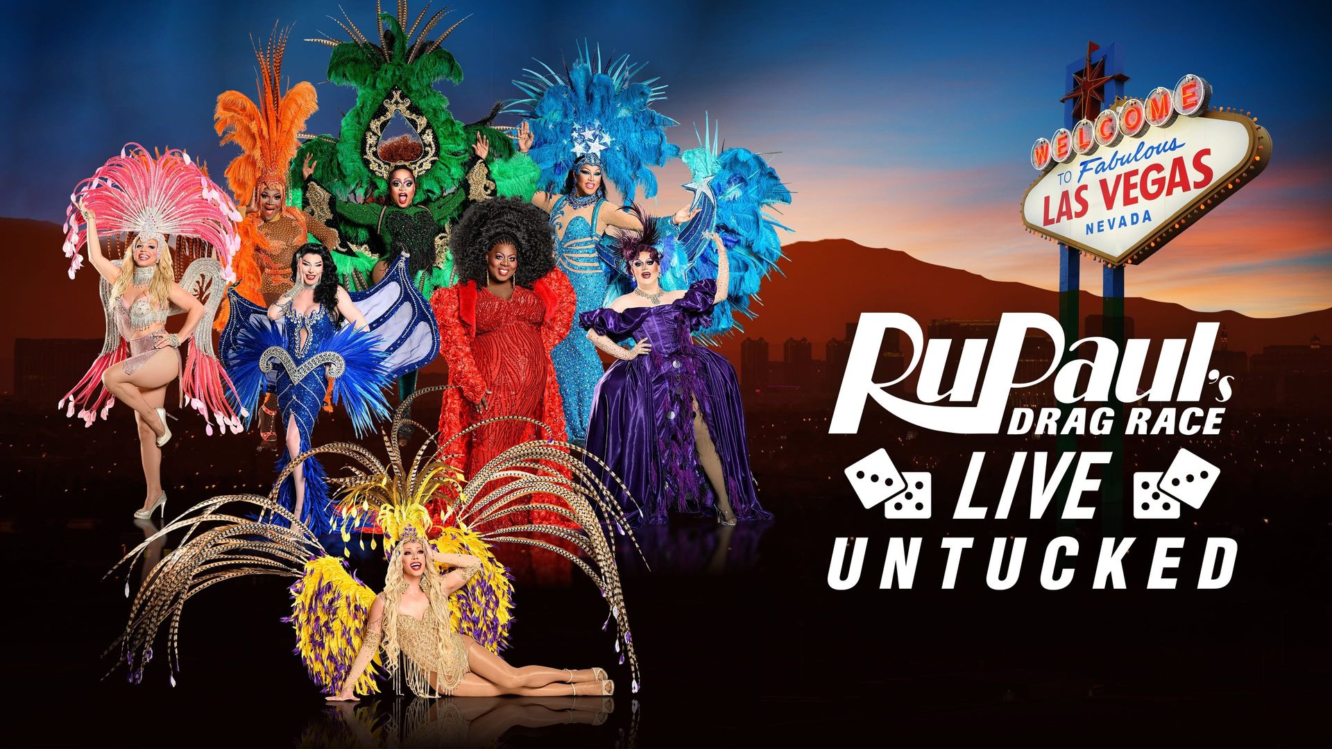 RuPaul's Drag Race Live Untucked background