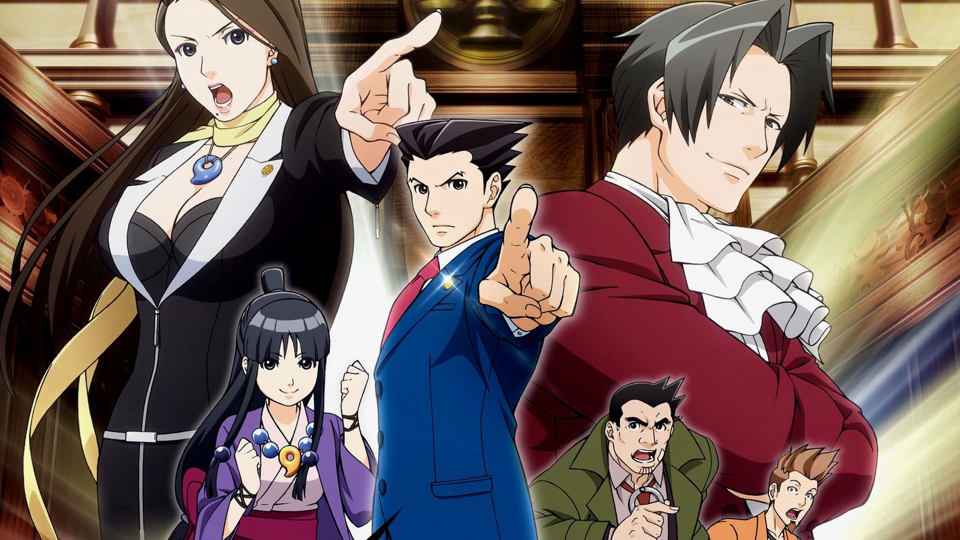 Ace Attorney background