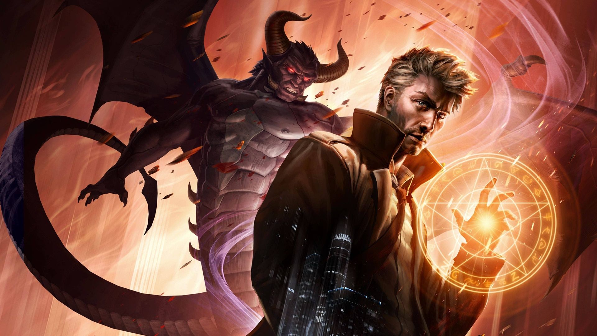 Constantine: City of Demons background