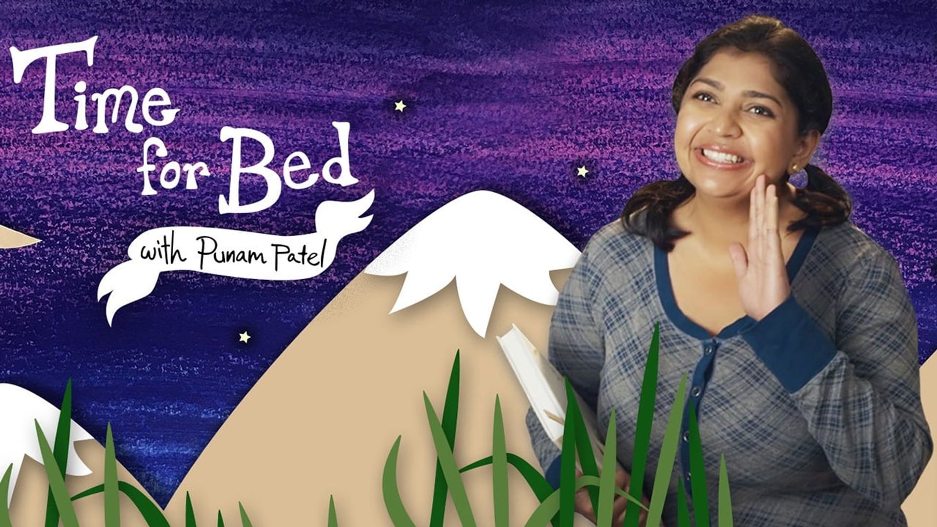 Time for Bed with Punam Patel background