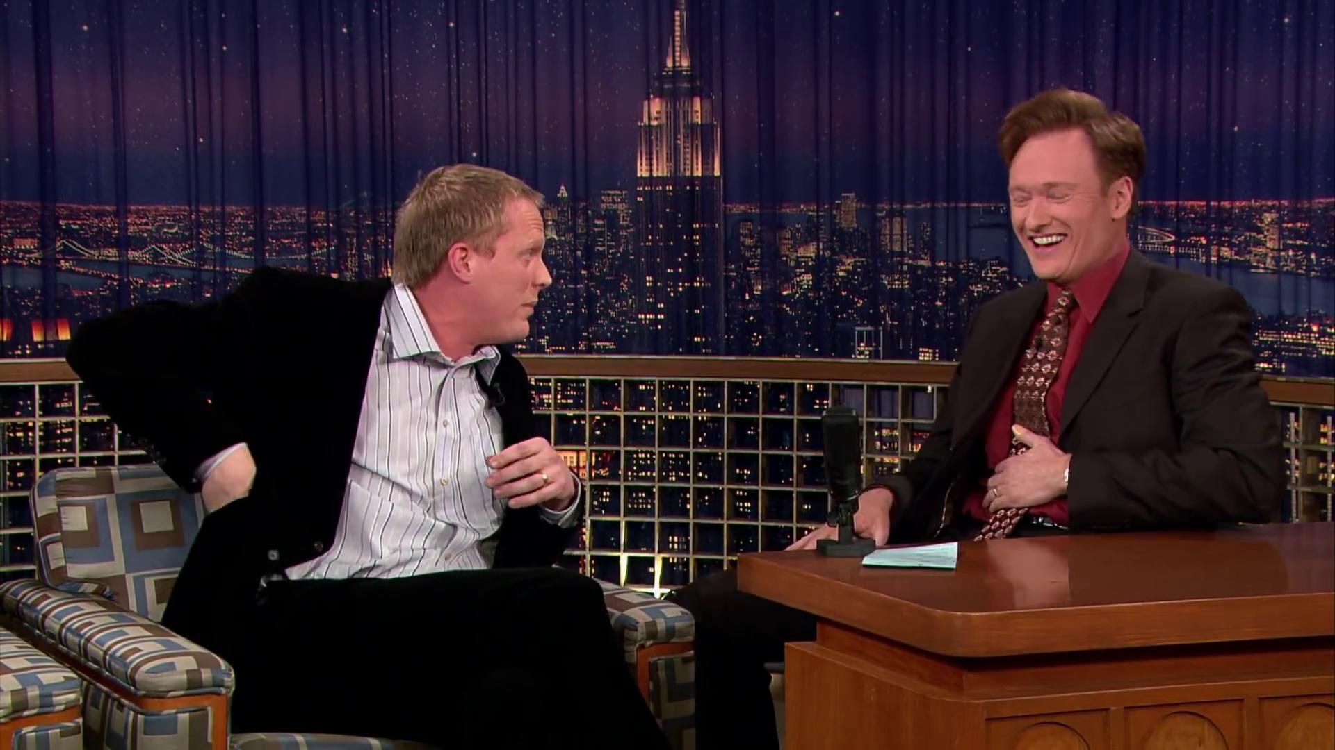 Late Night with Conan O'Brien background