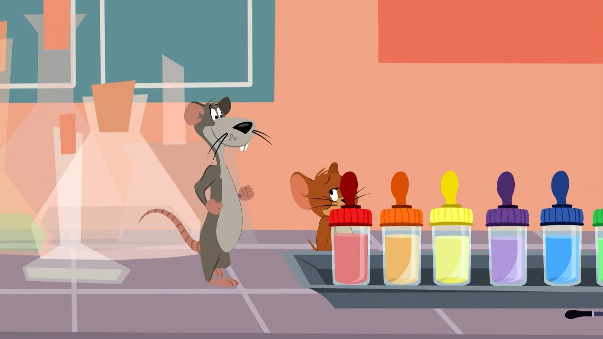 The Tom and Jerry Show background