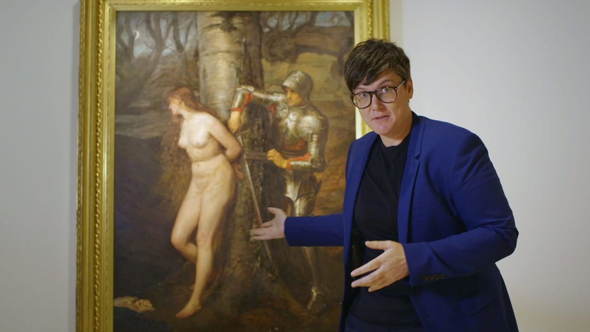 Hannah Gadsby's Nakedy Nudes background