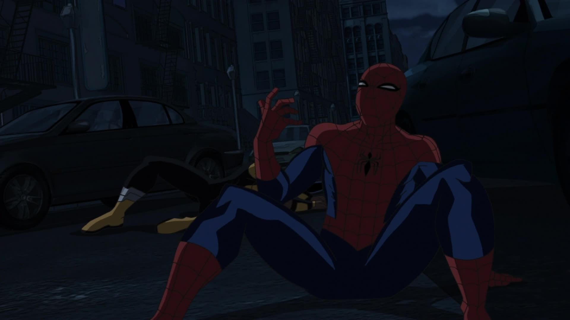 Ultimate Spider-Man background