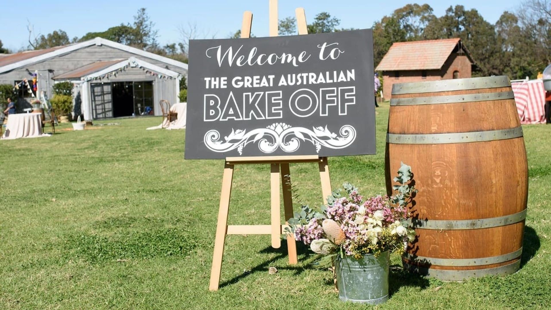 The Great Australian Bake Off background