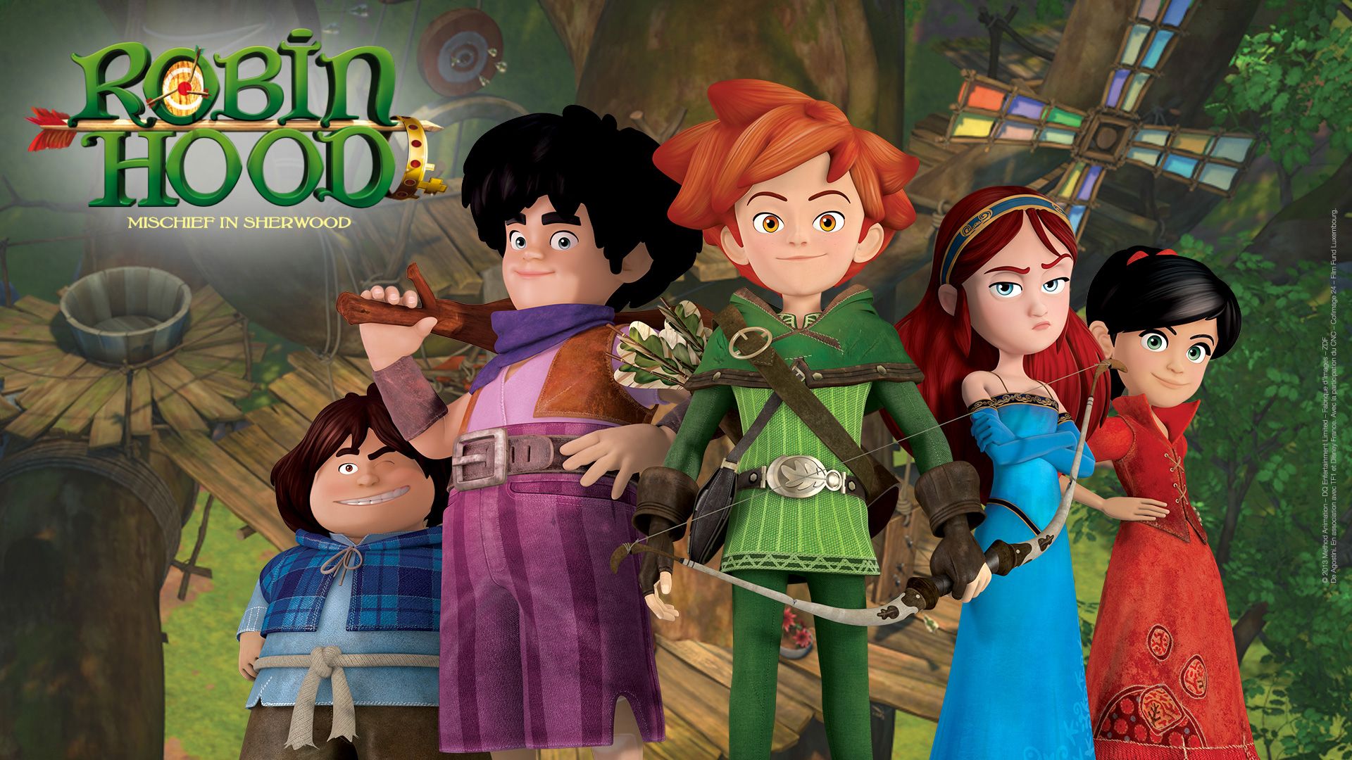 Robin Hood: Mischief in Sherwood background