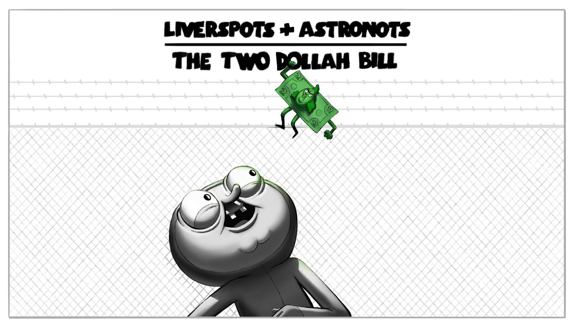 Liverspots and Astronots background