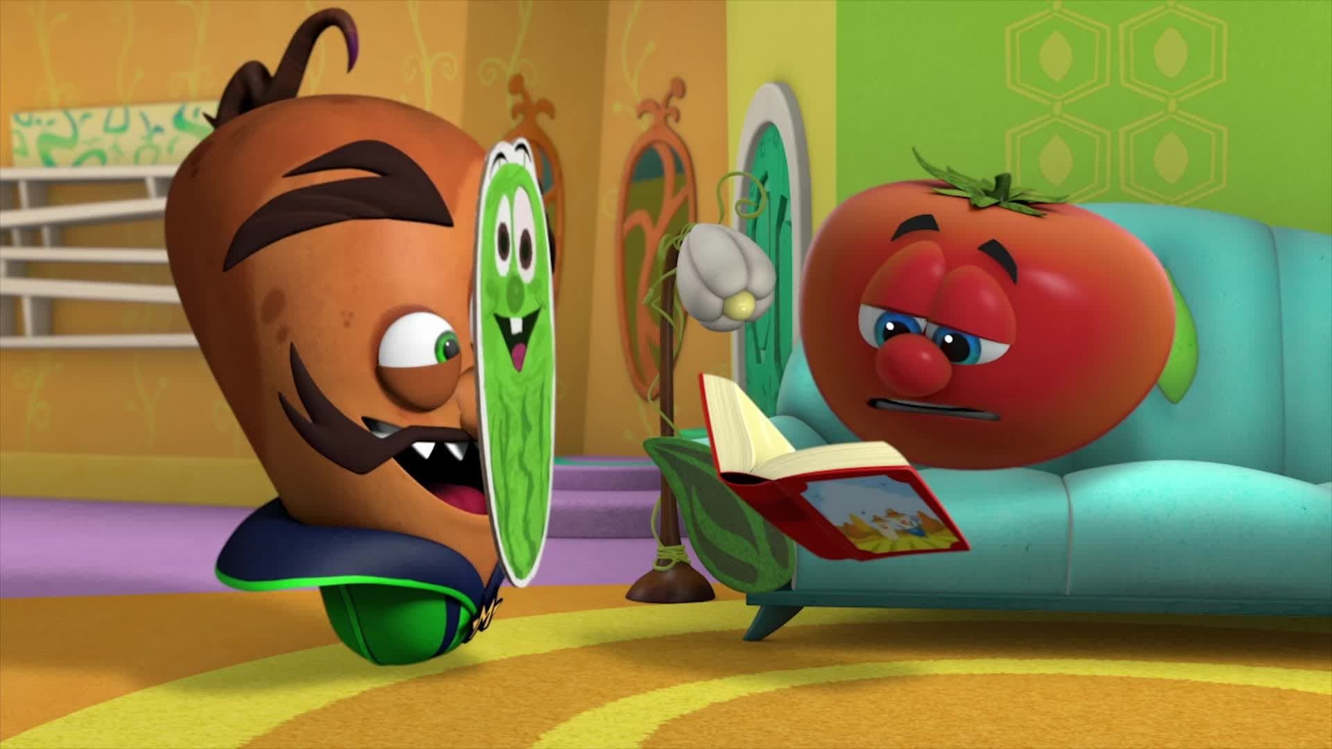 VeggieTales in the House background