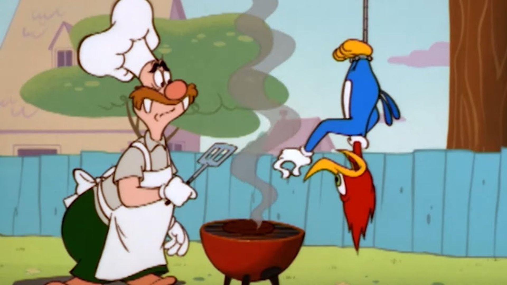 The Woody Woodpecker Show background