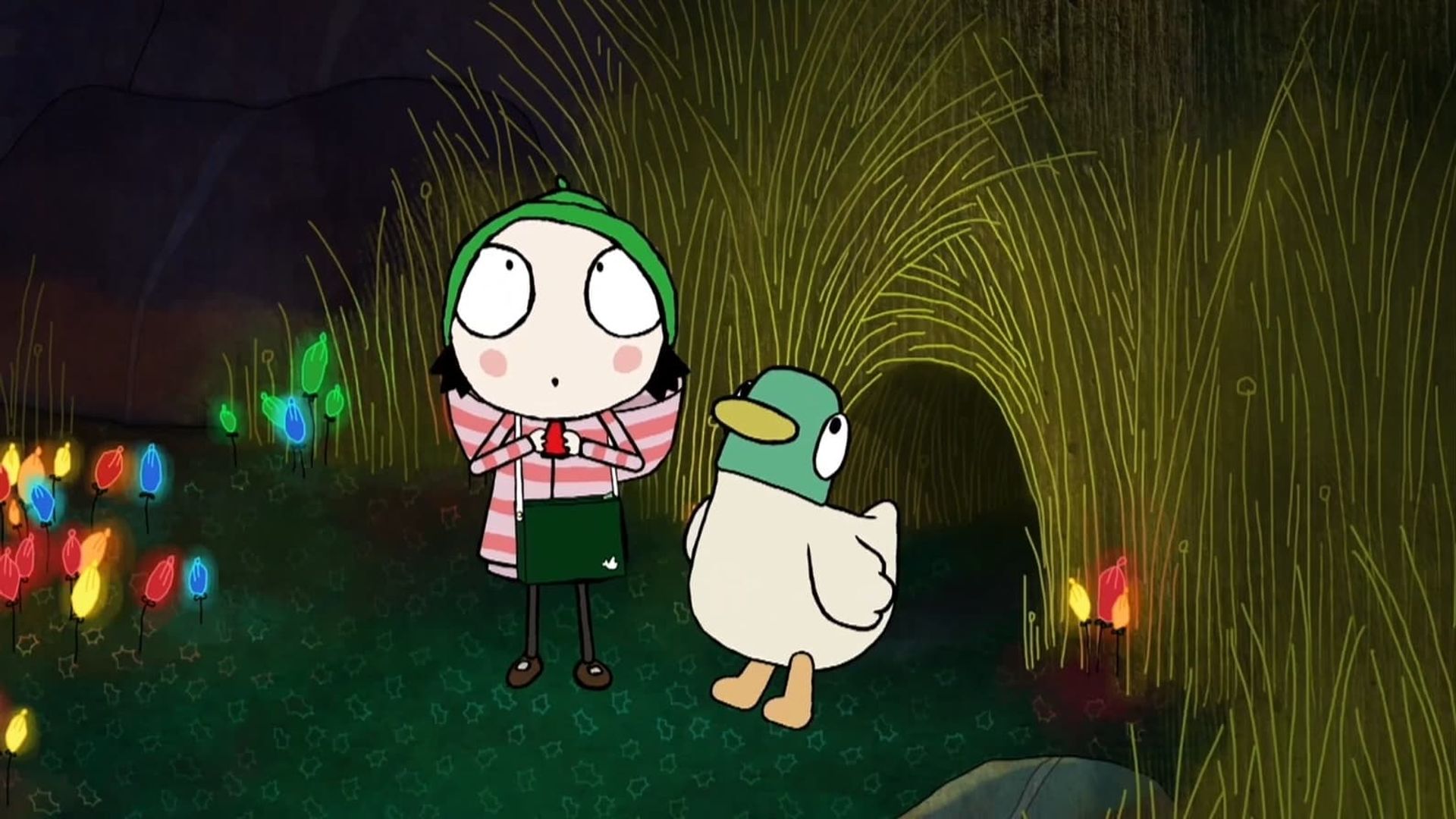 Sarah and Duck background
