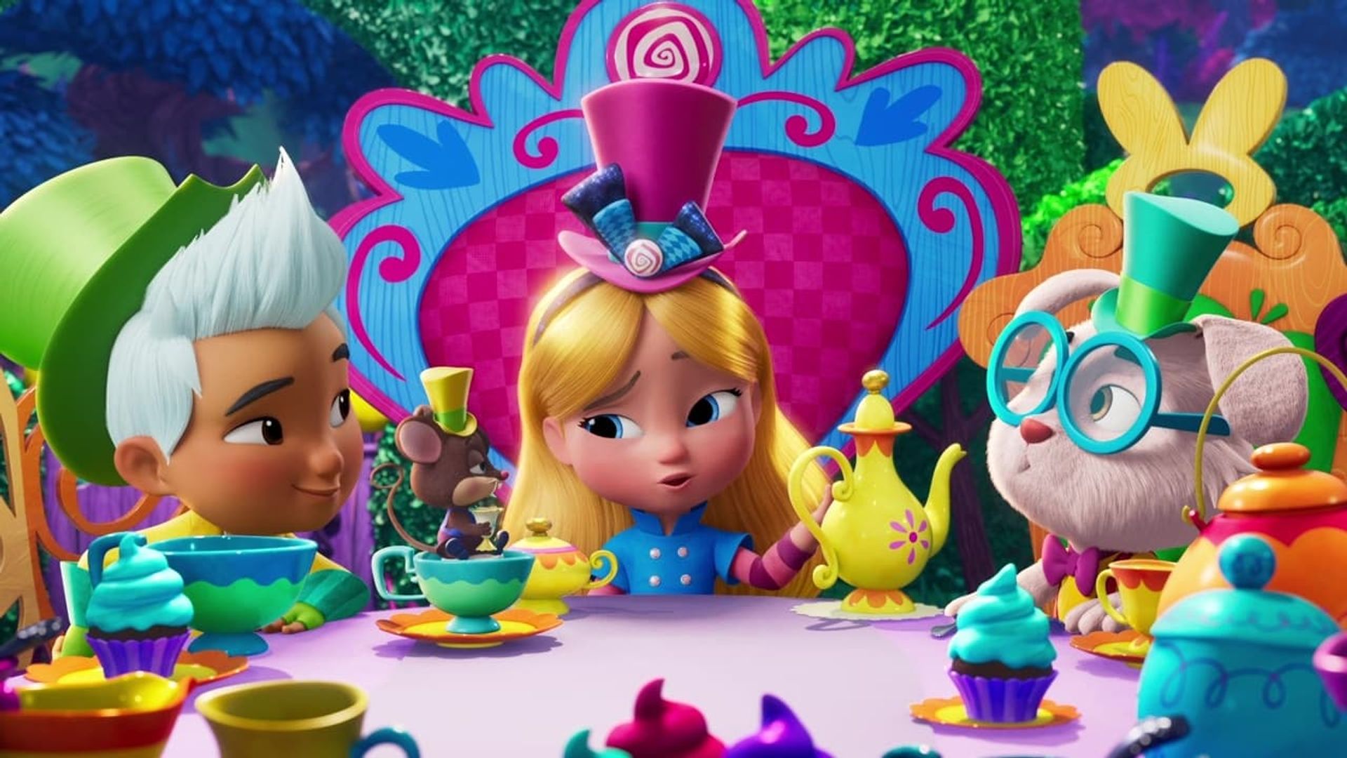 Alice's Wonderland Bakery background