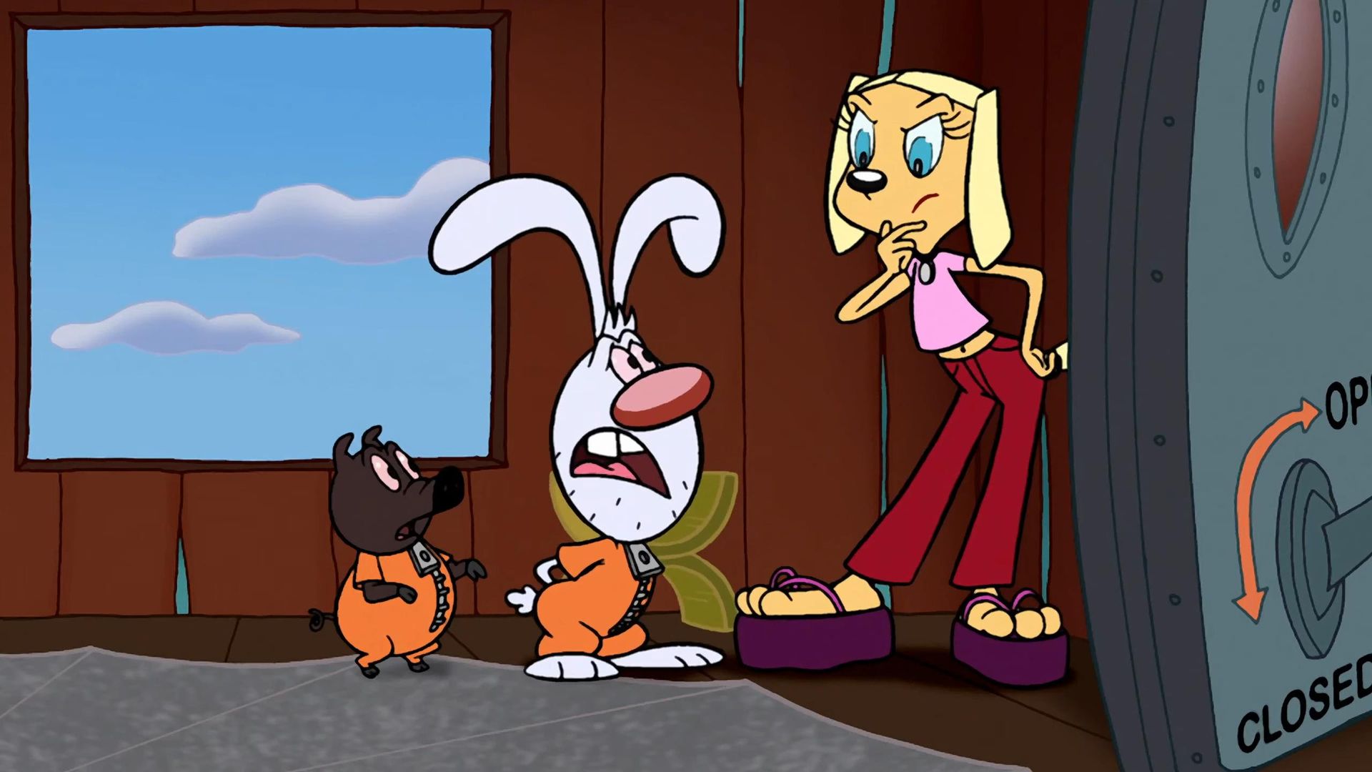 Brandy & Mr. Whiskers background