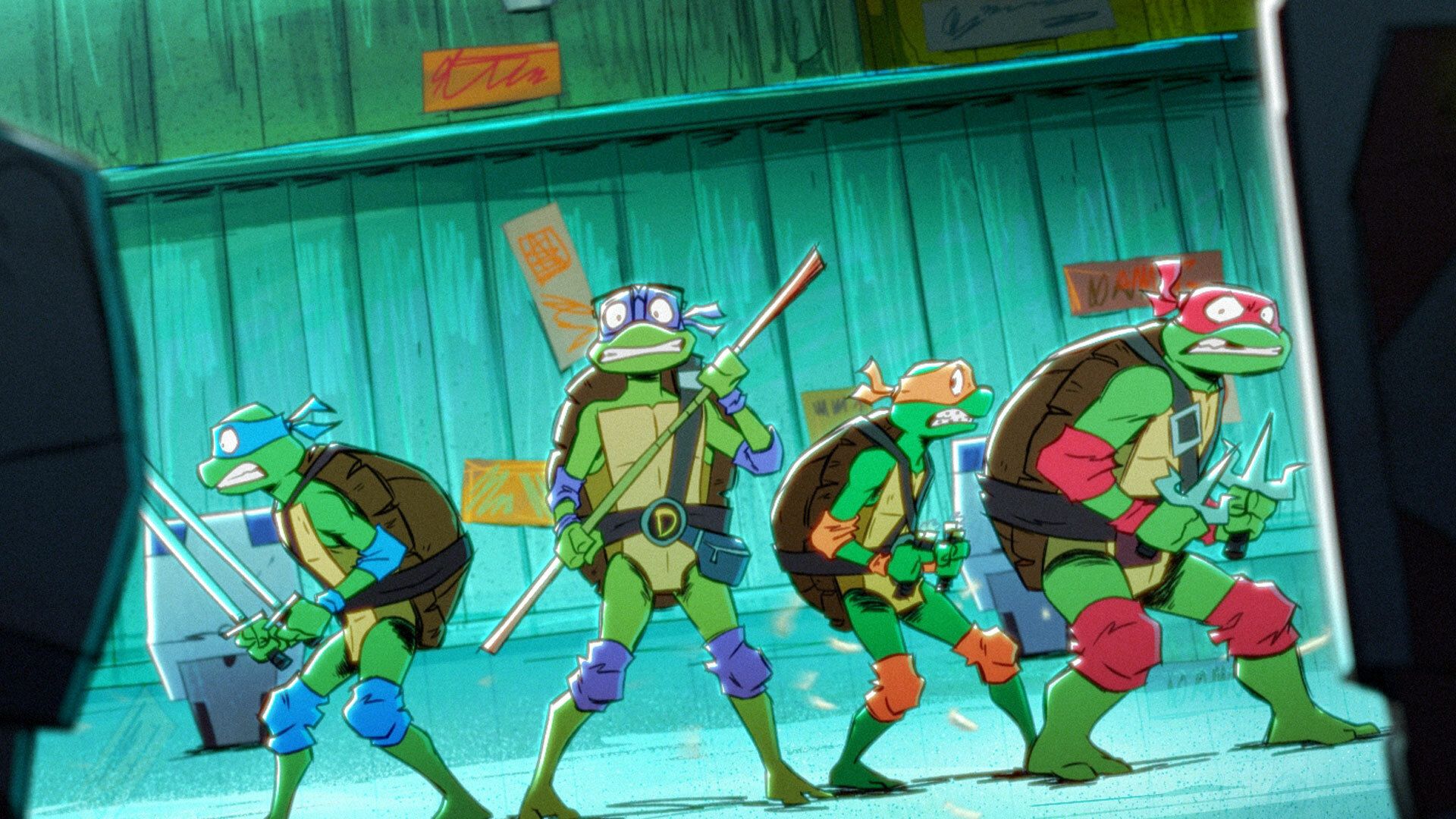 Tales of the Teenage Mutant Ninja Turtles background