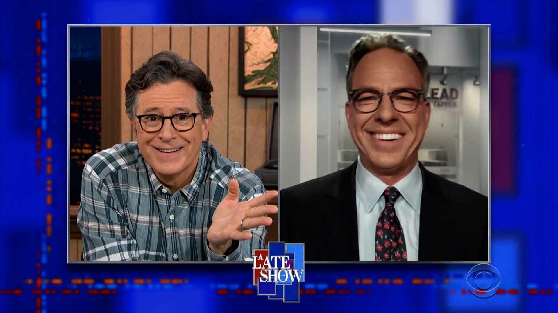 The Late Show with Stephen Colbert background