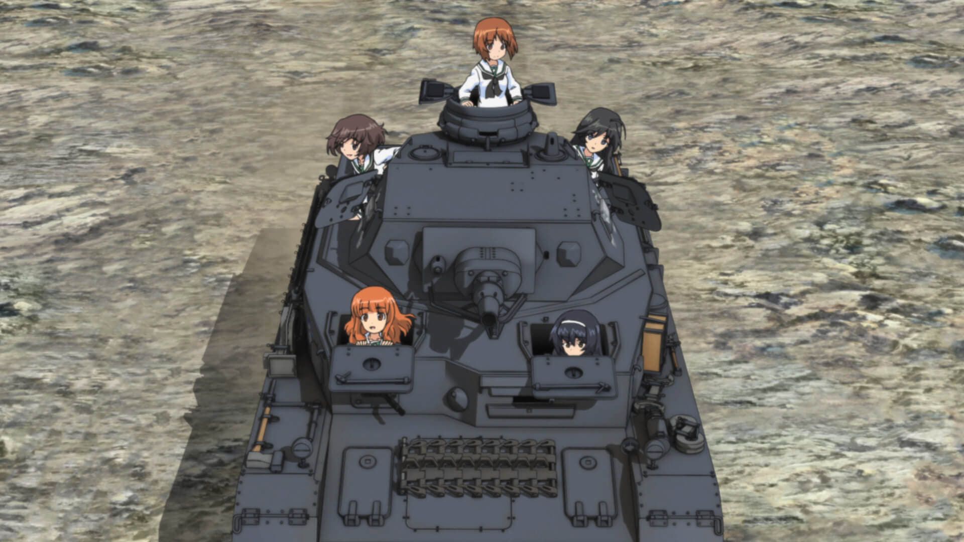 Girls und Panzer background