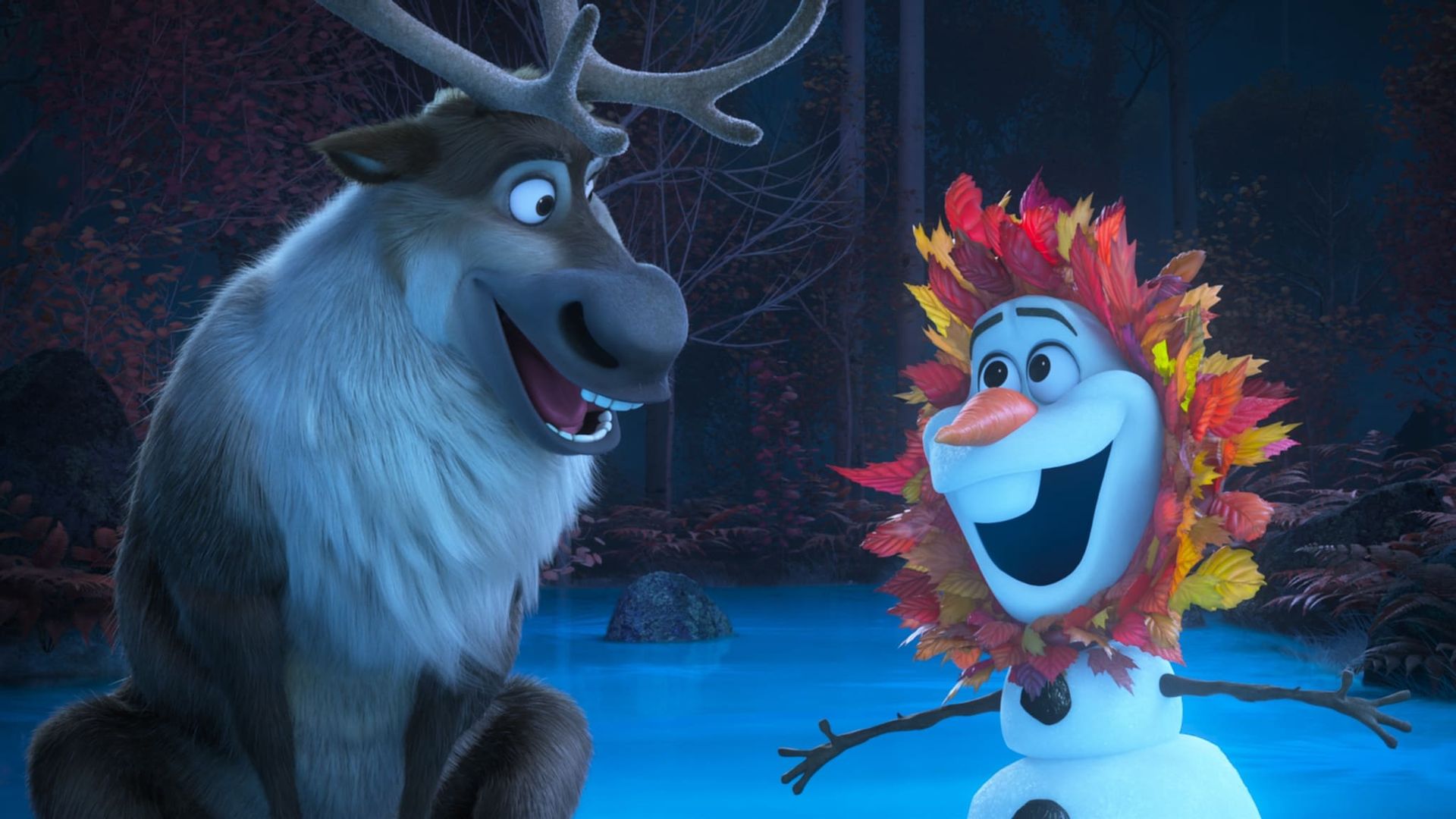 Olaf Presents background