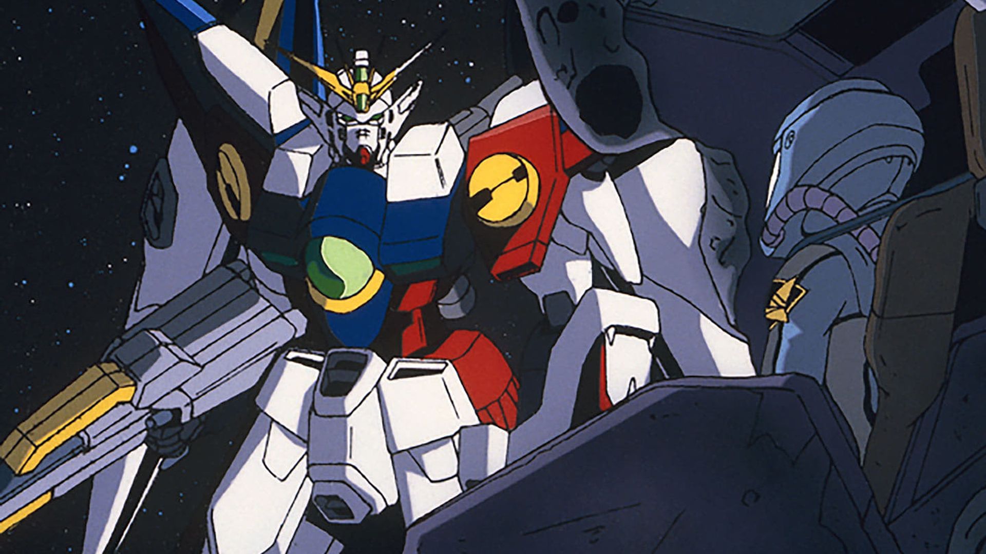 Mobile Suit Gundam Wing background